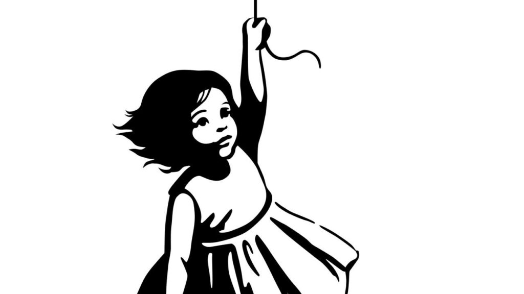 Homem é preso por roubar a icônica “Menina com Balão” de Banksy