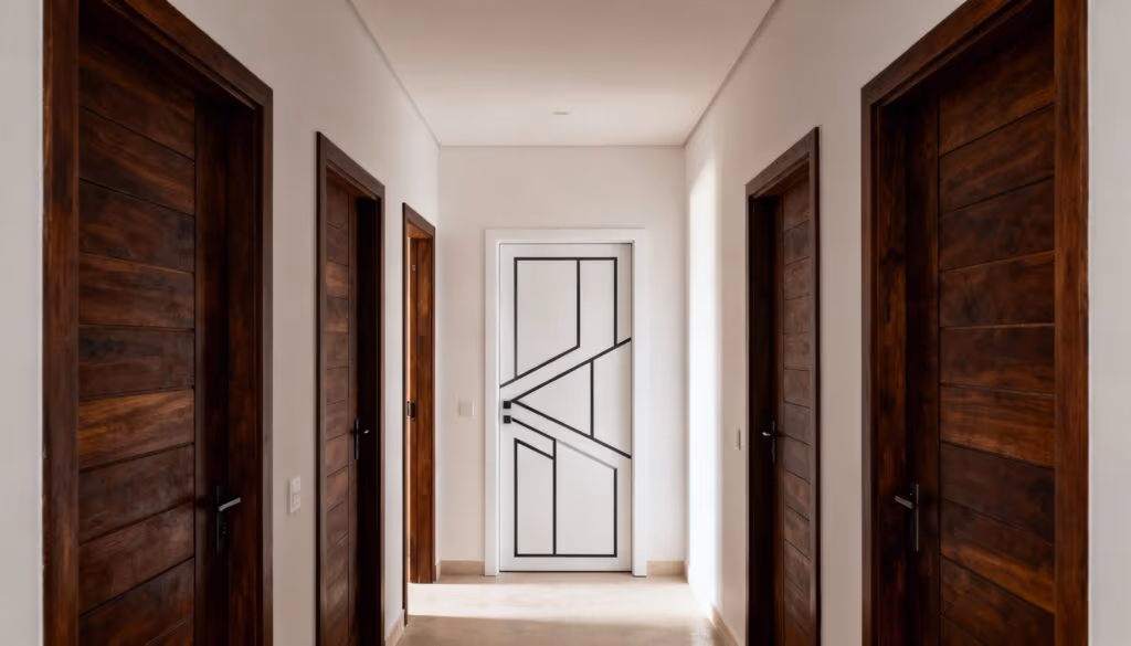 Morador instala porta diferente do padrão e prédio abre sindicância