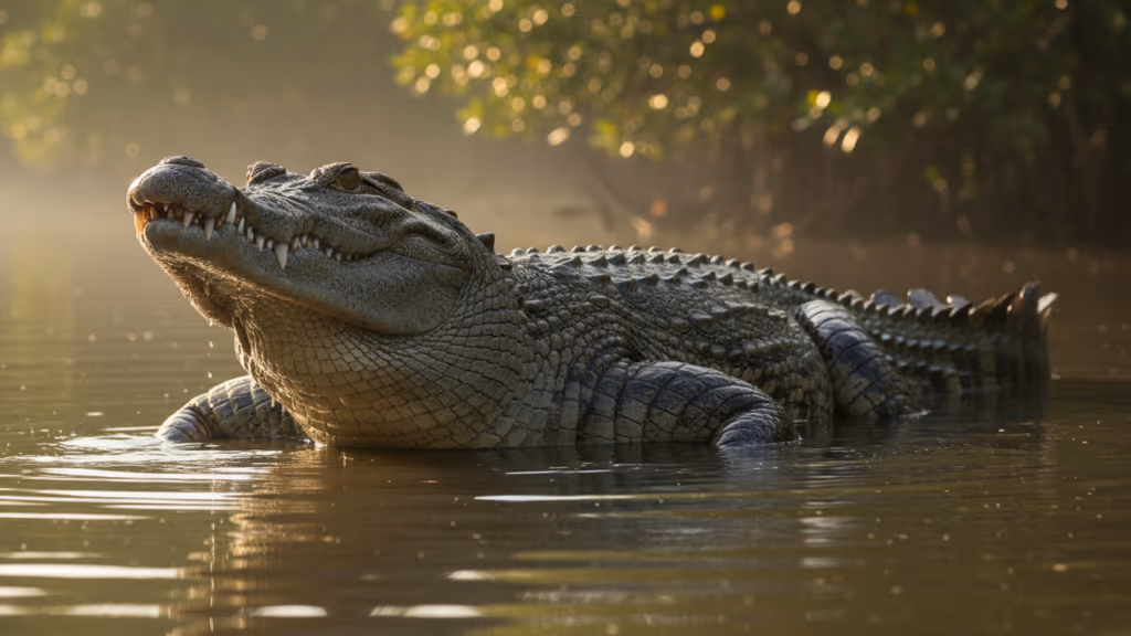 O maior crocodilo do mundo se chama Lolong e ele é simplesmente enorme