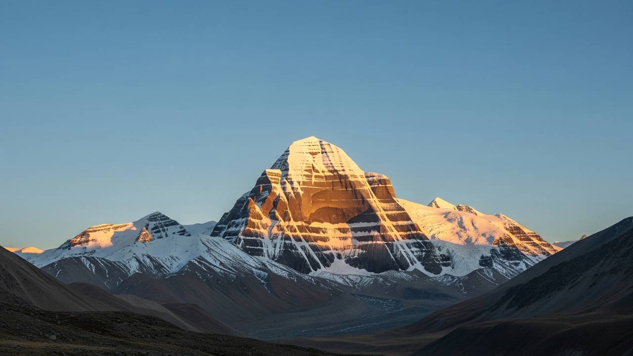 Pessoas estão se perguntado se o topo dessa montanha é realmente de ouro: “É simplesmente lindo”