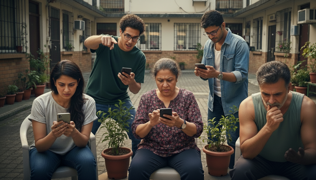 Guerra digital em condomínios: fake news e manipulação de opinião 