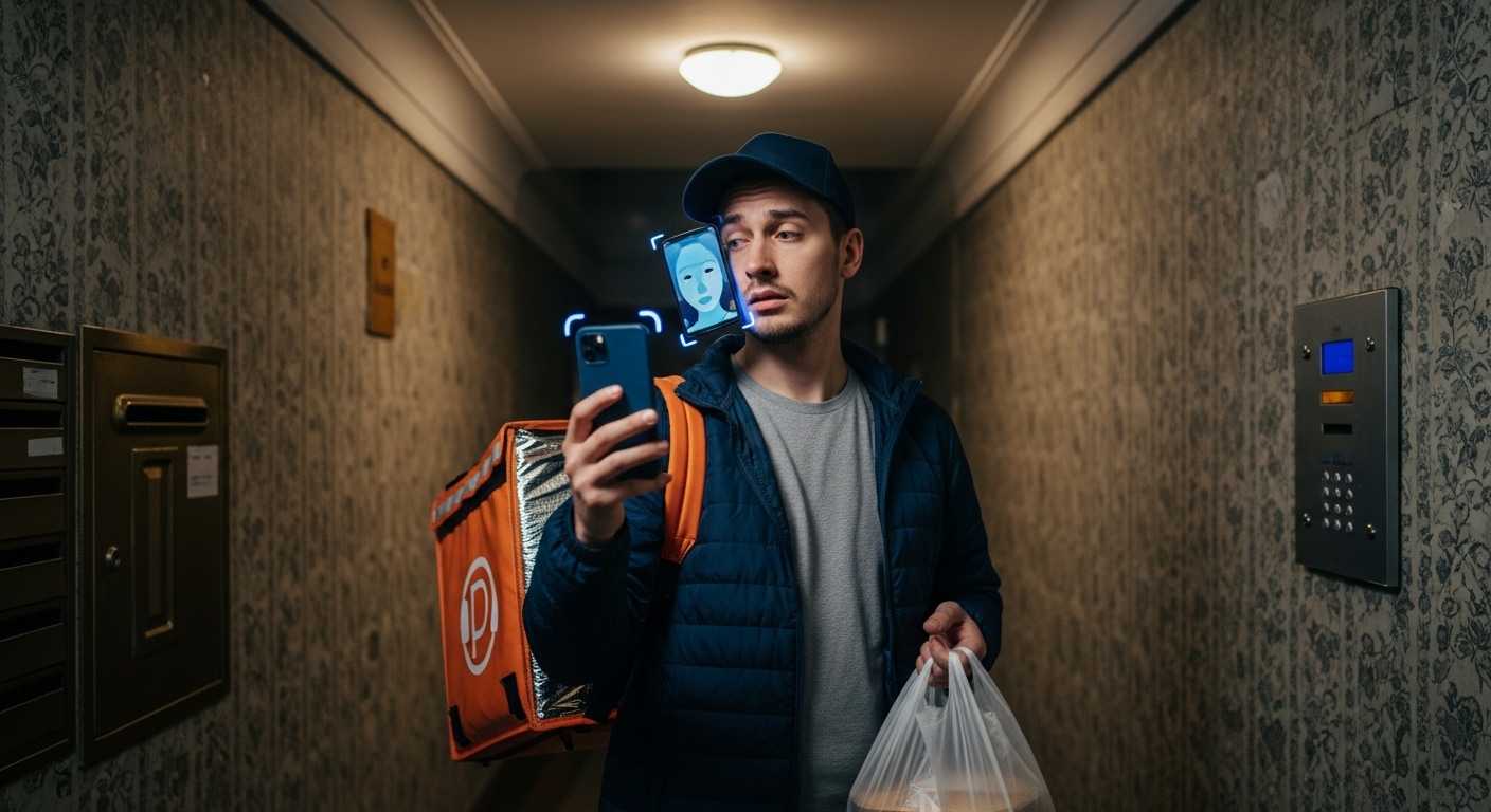 Reconhecimento facial em portaria para entregadores: proteção ou excesso de dados? 