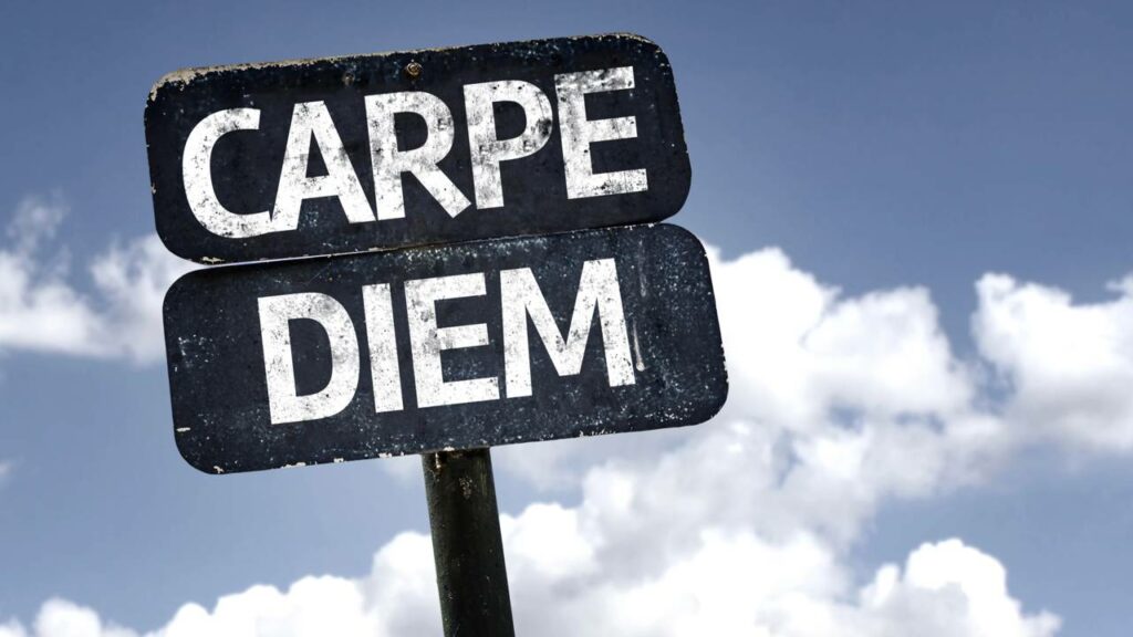 O que significa a frase carpe diem