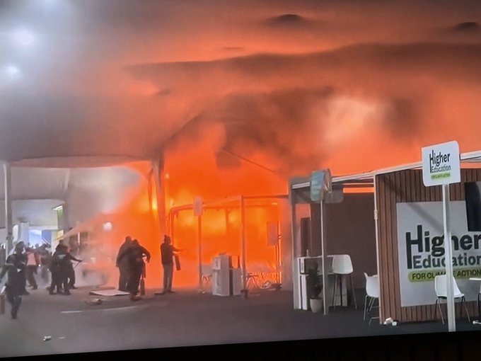 Seis pessoas seguem internadas após incêndio na COP30