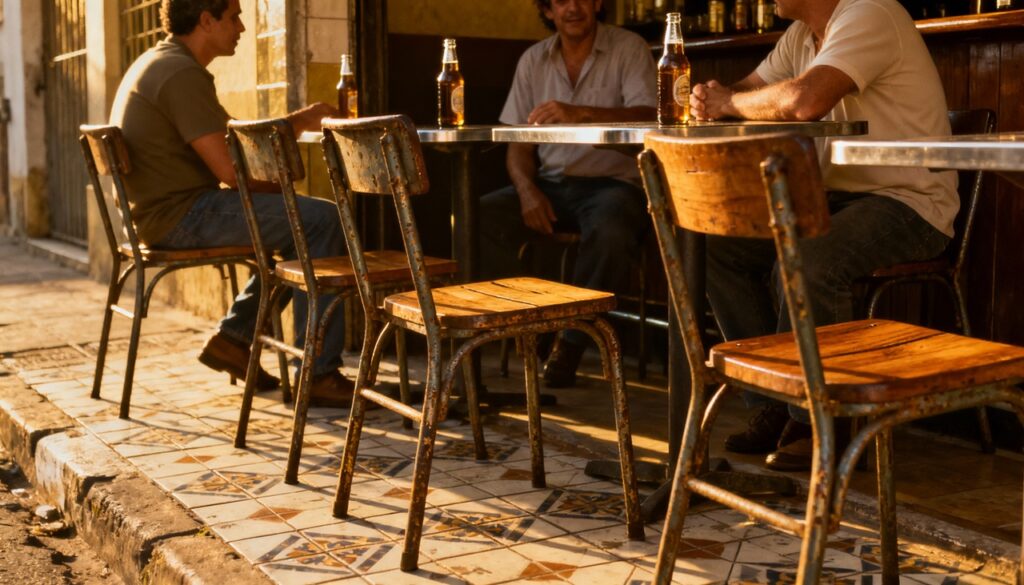 O que aconteceu com as cadeiras de ferro dos bares? O ícone que sumiu das calçadas brasileiras