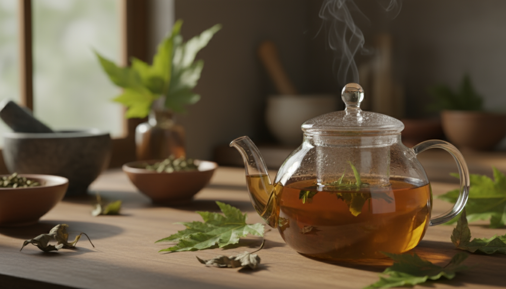 Quais são os benefícios das folhas de hera para a saúde?