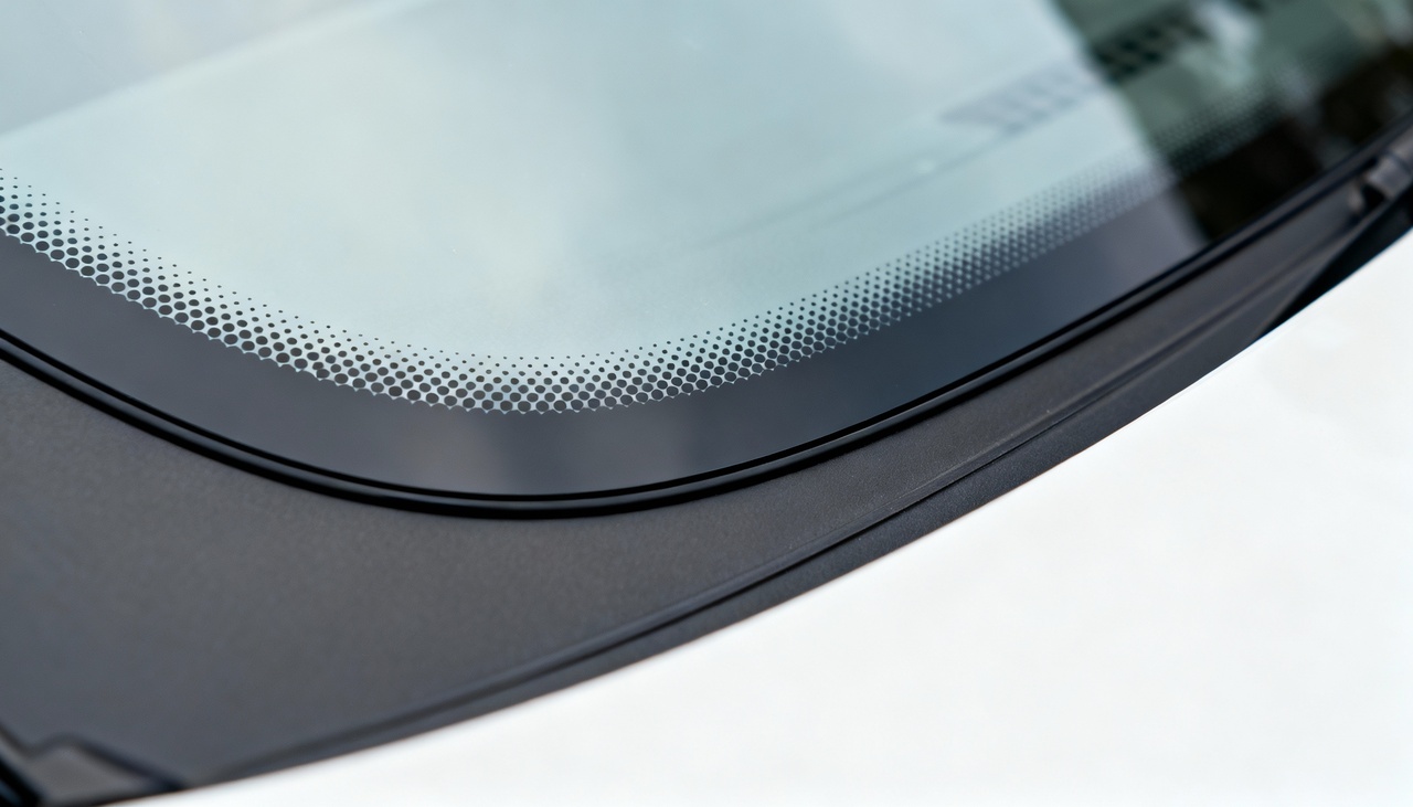 Para que serve os pontos pretos ao redor do para-brisa?