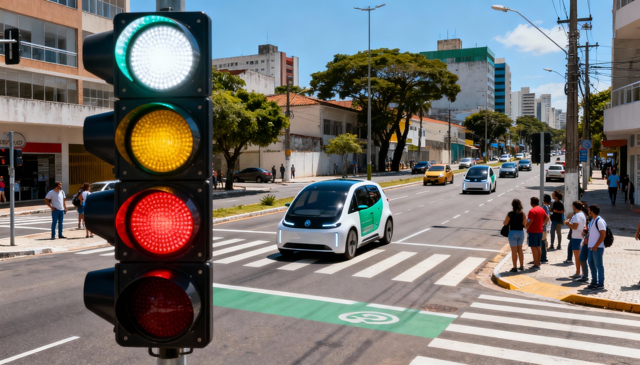 Um sinal branco pode aparecer nos semáforos: O que isso significaria para os motoristas?