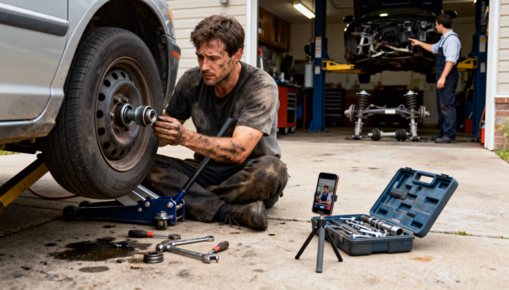 Troquei o rolamento e o barulho no meu carro só piorou