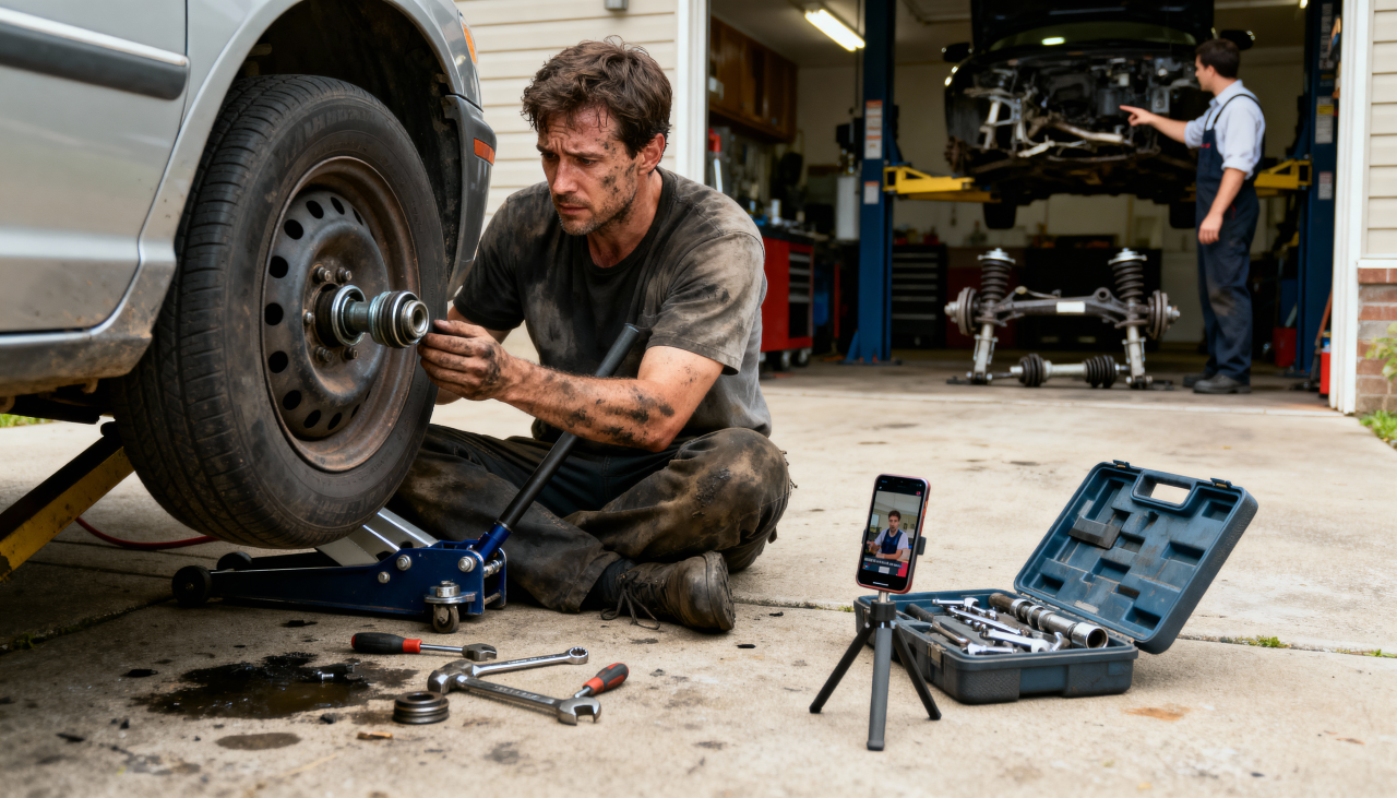 Troquei o rolamento e o barulho no meu carro só piorou