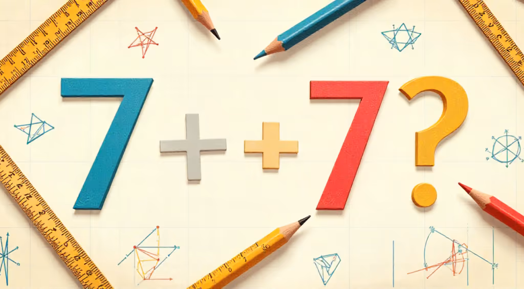 Quanto é 7+7÷7+7×7–7? A equação que tem uma pegadinha frustrante