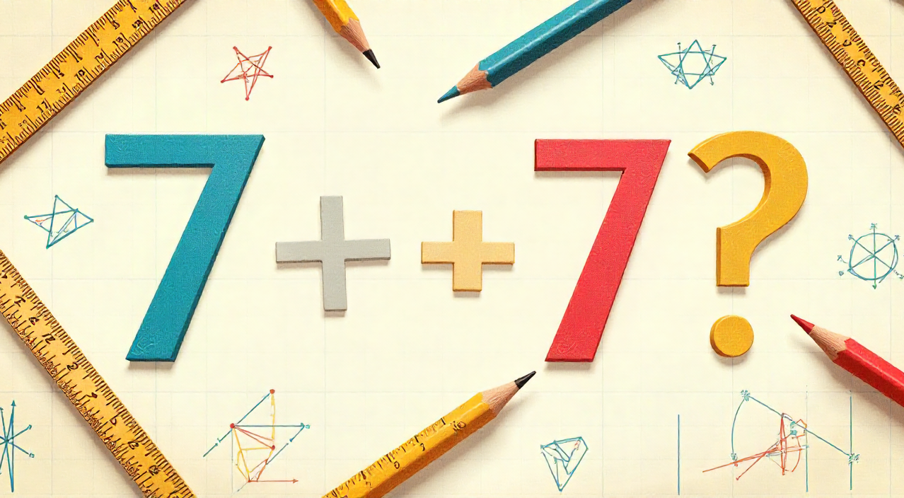 Quanto é 7+7÷7+7×7–7? A equação que tem uma pegadinha frustrante