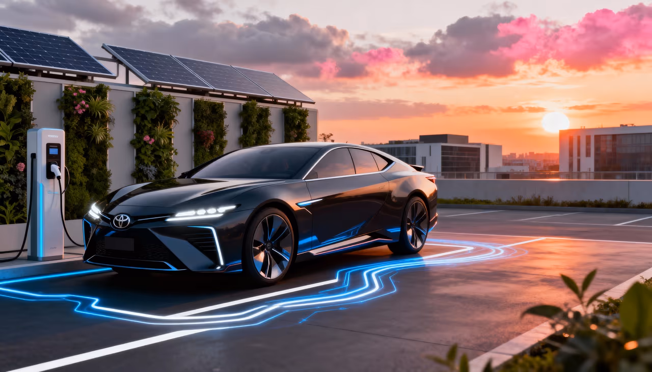 A Toyota planeja lançar o primeiro veículo elétrico do mundo com bateria de estado sólido e carregamento ultrarrápido em 2027