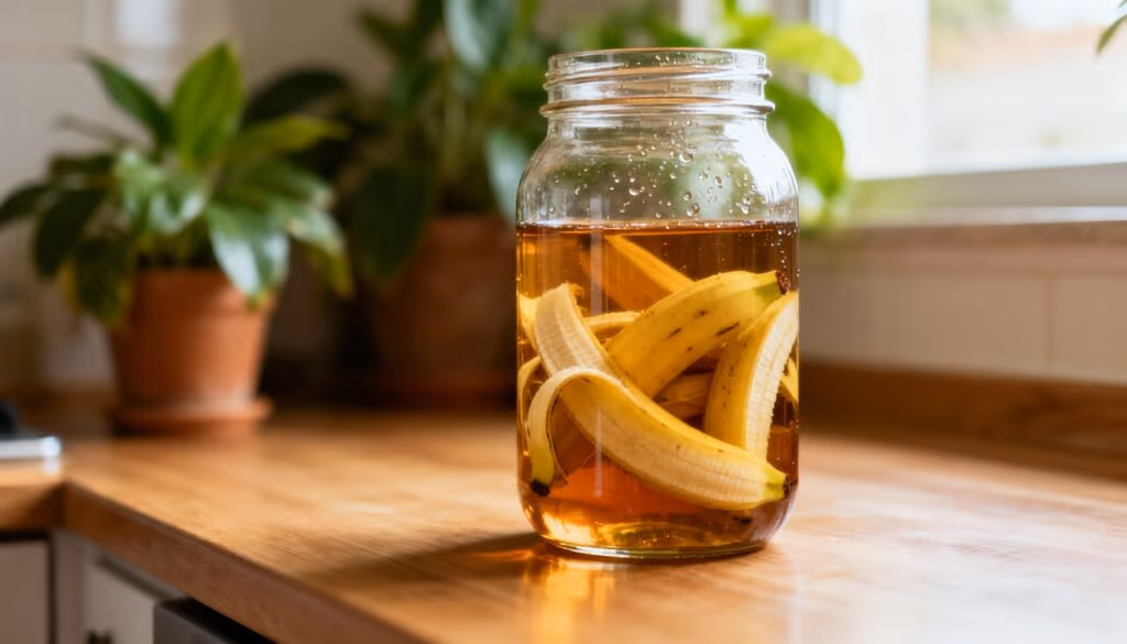 Casca de banana com vinagre: Por que essa mistura é recomendada e para que serve