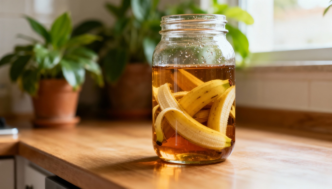 Casca de banana com vinagre: Por que essa mistura é recomendada e para que serve