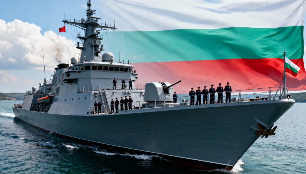 Primeira viagem do novo navio de guerra patrulha modular