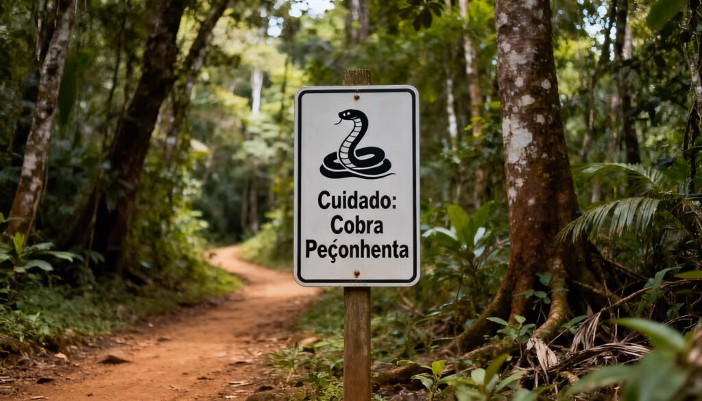 Como identificar uma cobra peçonhenta e se proteger?