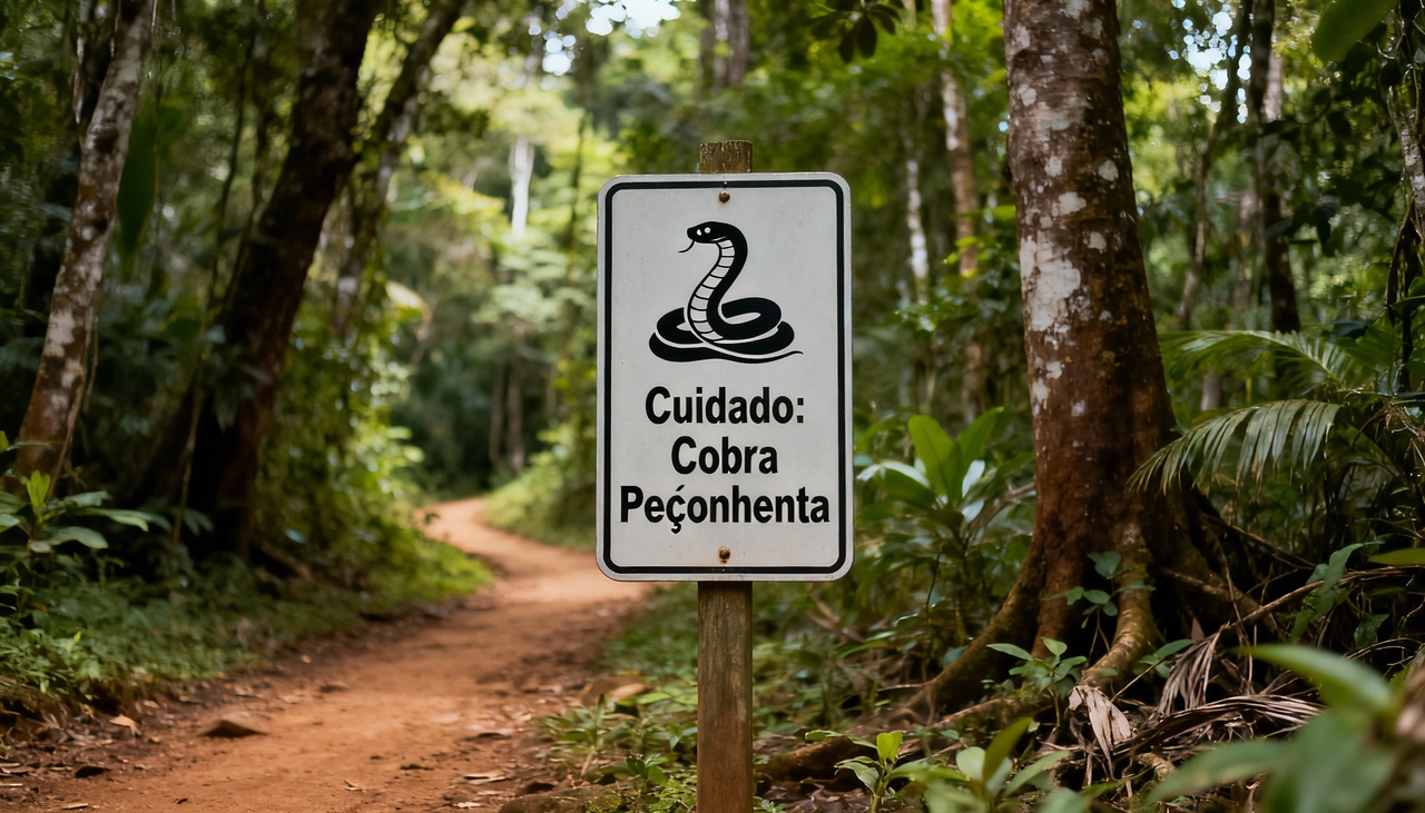 Como identificar uma cobra peçonhenta e se proteger?