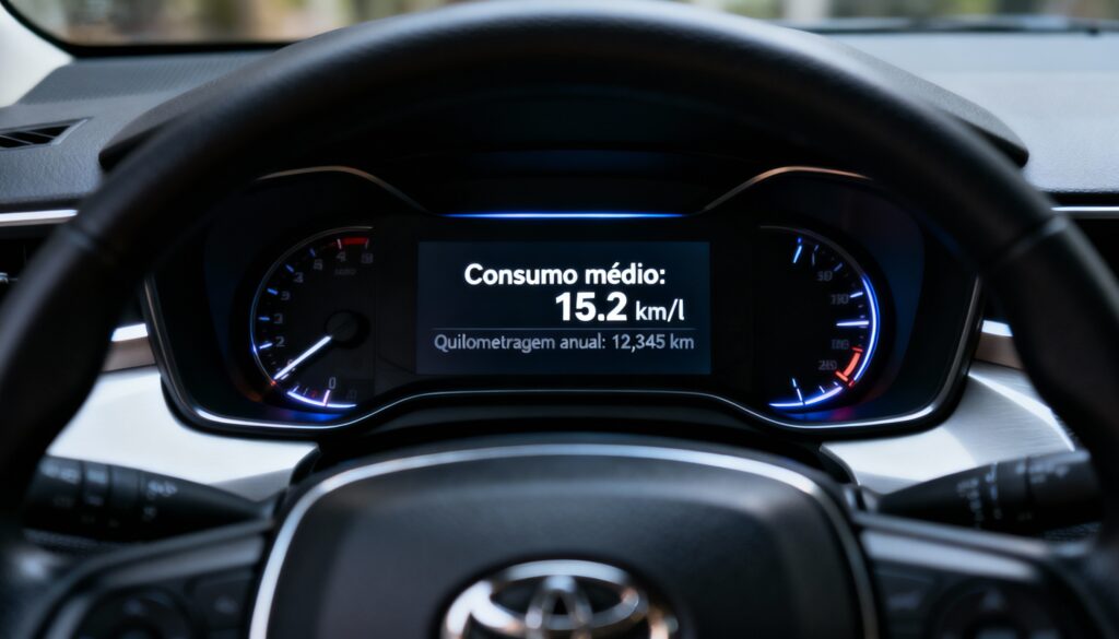 Quanto custa de gasolina ter um Corolla em 2025?