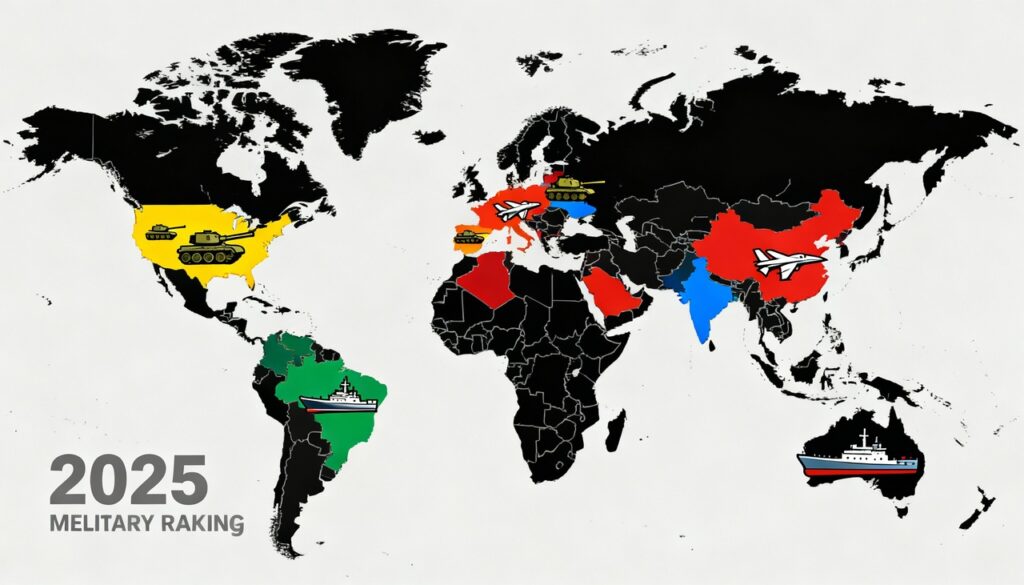 Ranking dos exércitos mais poderosos do mundo em 2025, segundo o Global Firepower