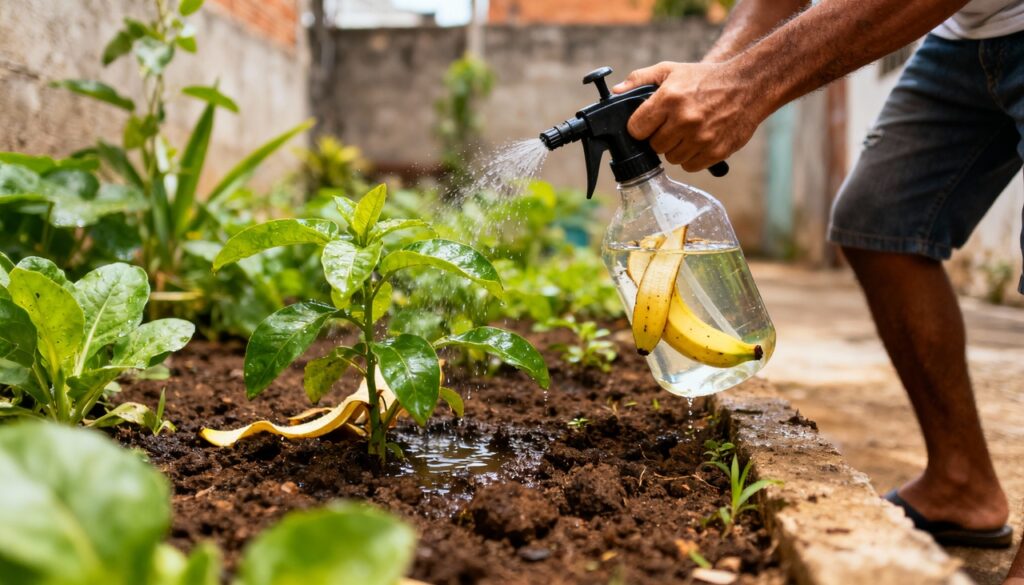 Casca de banana com vinagre: Por que essa mistura é recomendada e para que serve