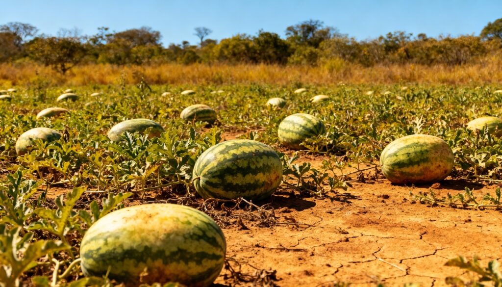A cidade de 14 mil habitantes que produz milhões de toneladas de melancia por ano