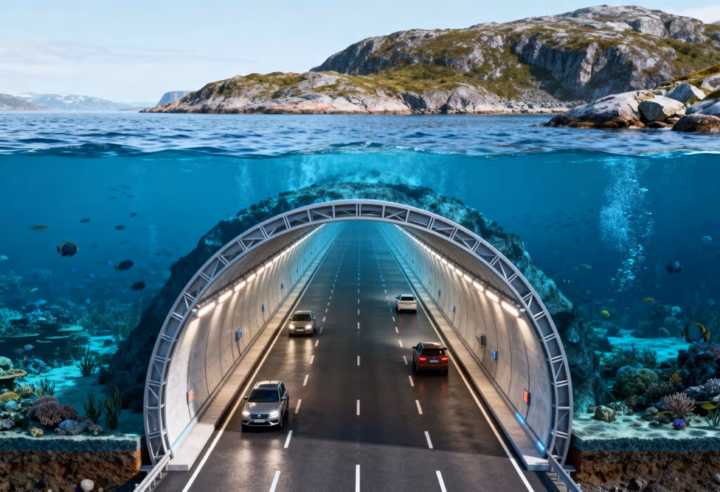 Um túnel subaquático de 396 metros está prestes a ser construído, o mais longo e profundo do mundo