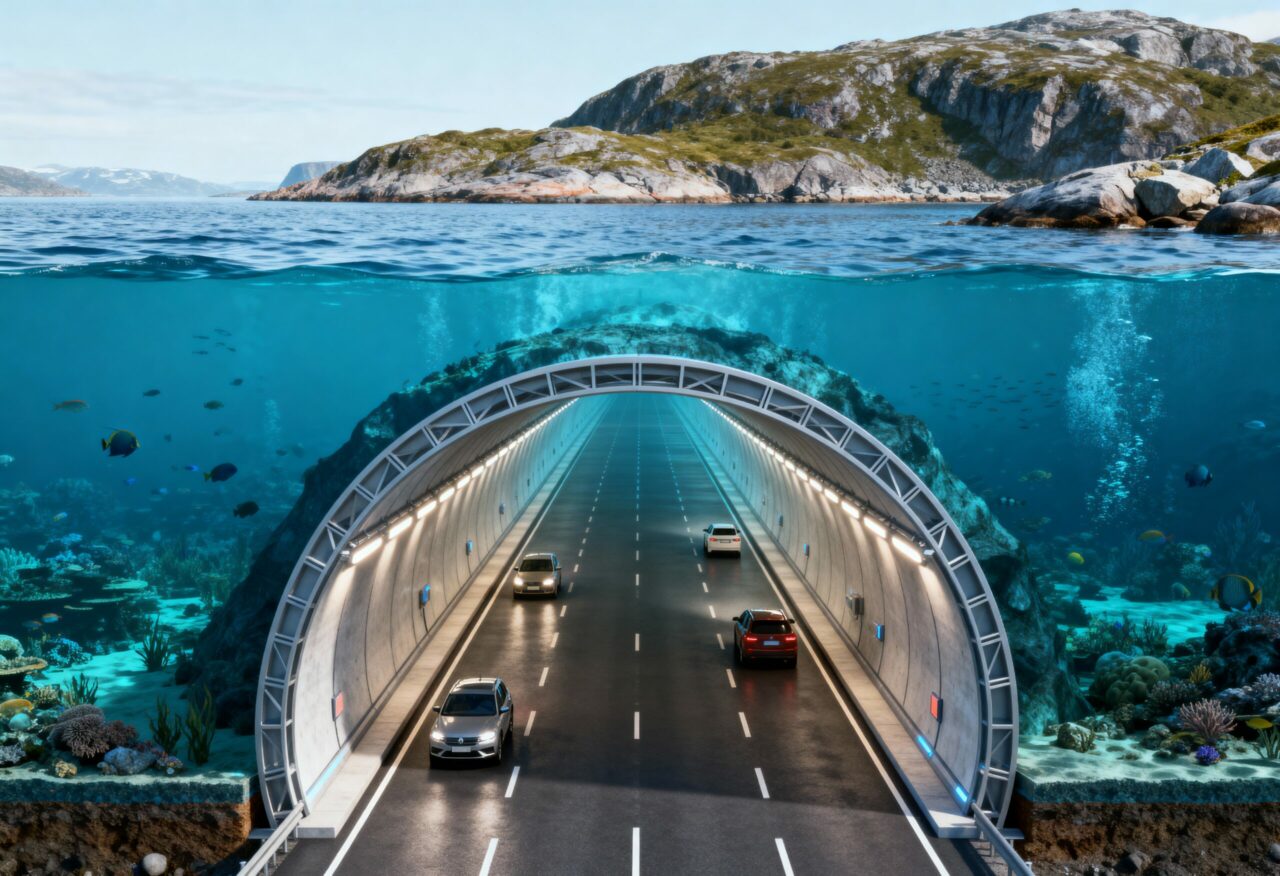 Um túnel subaquático de 396 metros está prestes a ser construído, o mais longo e profundo do mundo