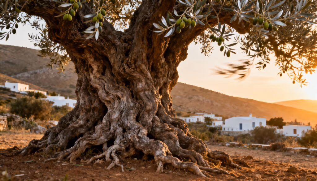 A oliveira mais antiga do mundo: 4000 anos e ainda produzindo azeitonas