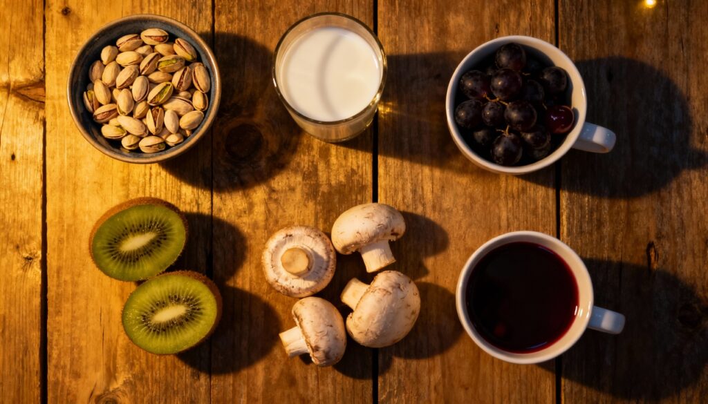 7 alimentos ricos em melatonina que ajudam a melhorar a qualidade do sono