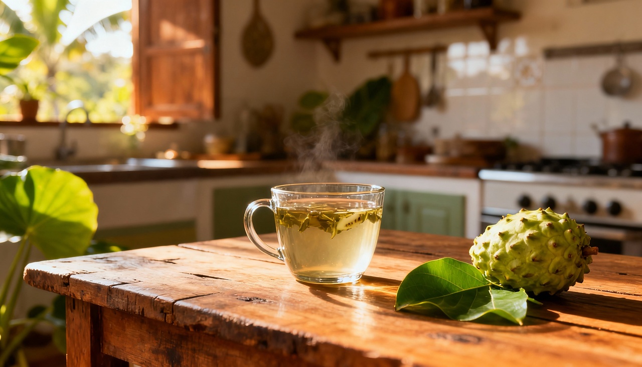 Para que serve o chá de graviola?