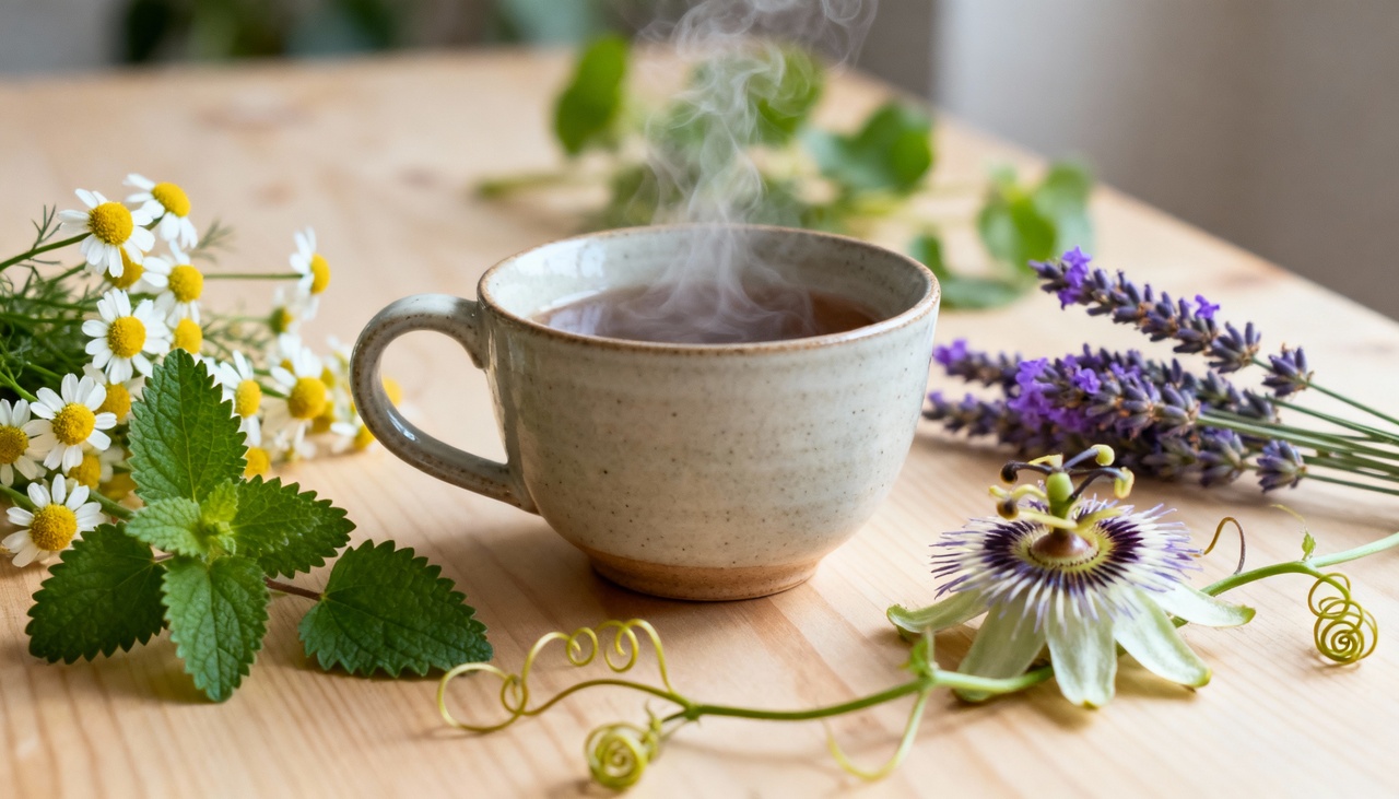 A infusão noturna que acalma a ansiedade e ajuda você a adormecer profundamente