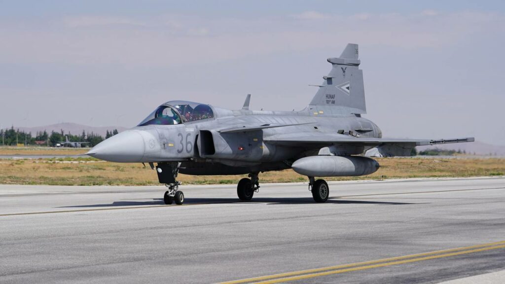 O Saab Gripen, o mesmo utilizado no Brasil, está entre os que podem ser escolhidos - Créditos: depositphotos.com / EvrenKalinbacak