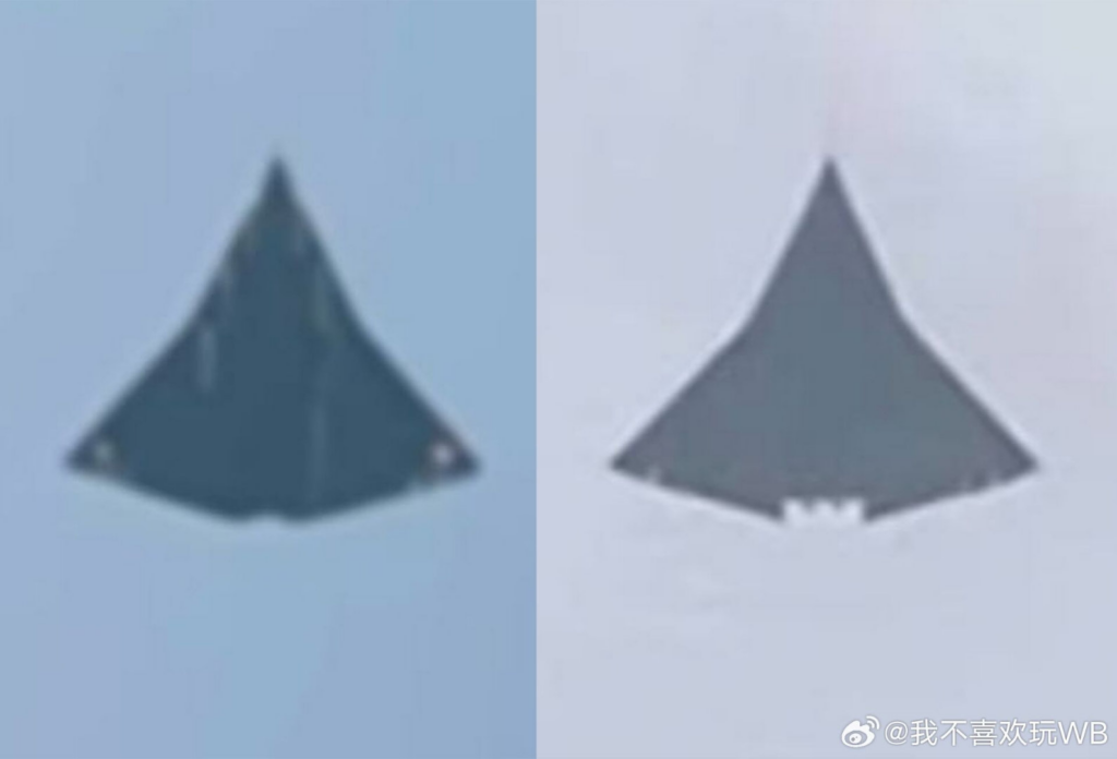 Comparação dos dois avistamentos, sendo o primeiro avistamento o da esquerda e o segundo avistamento o da direita - Reprodução/X/@RupprechtDeino