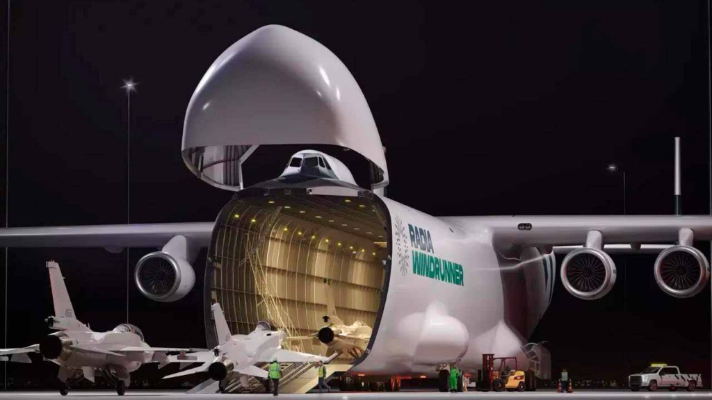 Este avião gigante vai carregar turbinas inteiras e mudar o futuro da energia