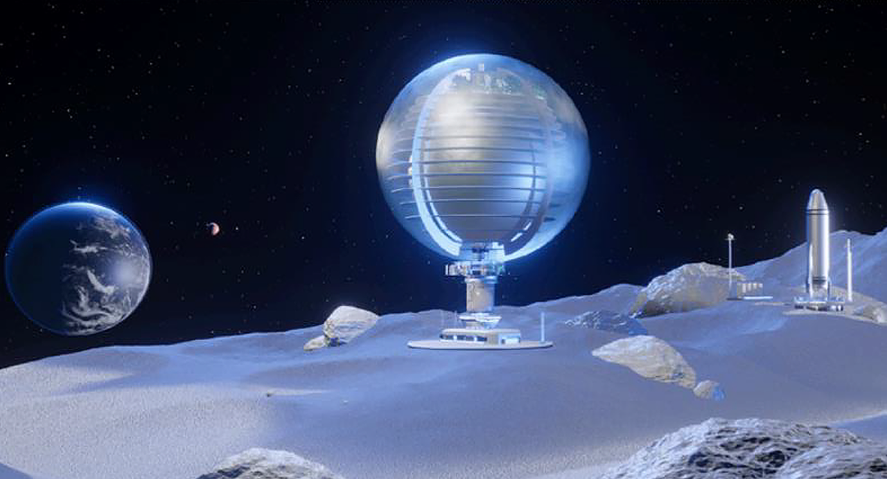 A NASA quer transformar poeira lunar em bolhas de vidro para abrigar humanos