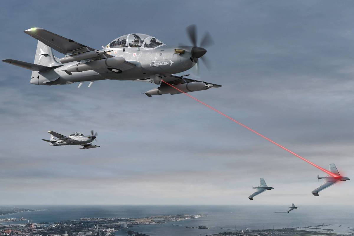 A-29 Super Tucano ganha nova função e vira arma essencial contra drones