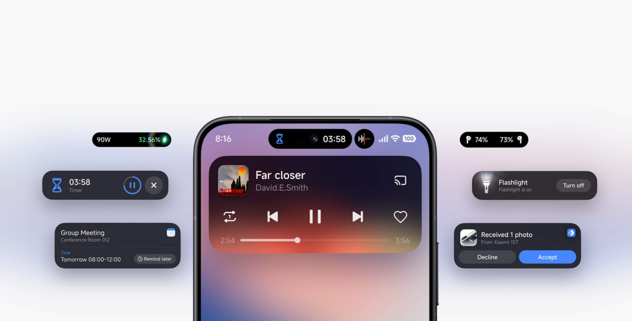 Novo HyperOS 3 traz resumos de áudio, tradução ao vivo e fundo animado por inteligência artificial