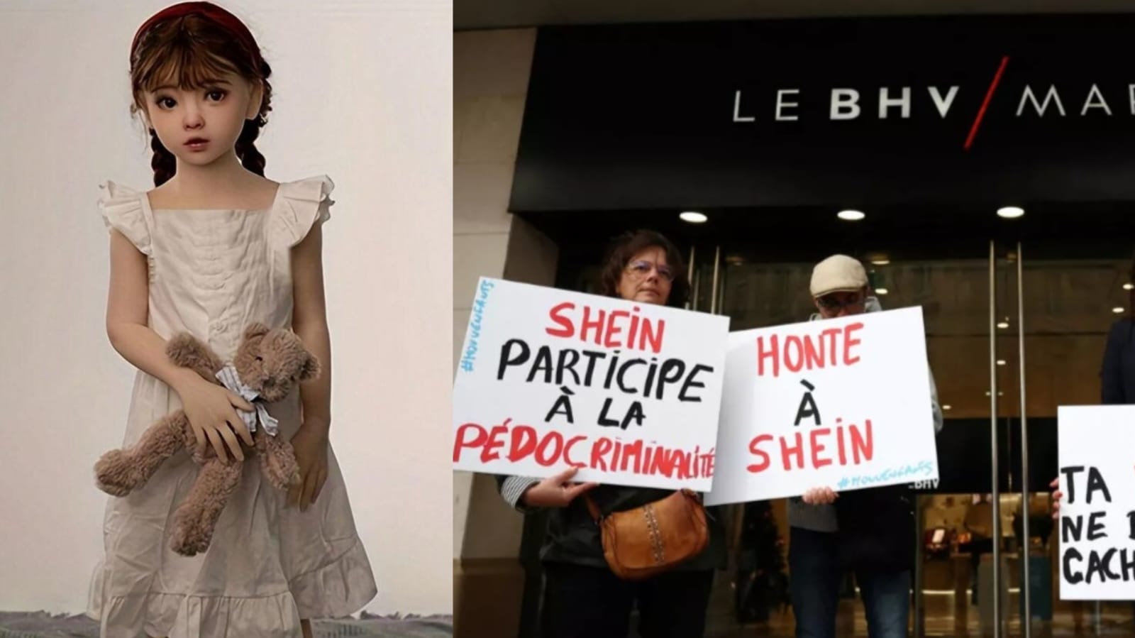 “Shein é cúmplice de pedofilia”: bonecas sexuais infantis geram indignação na França