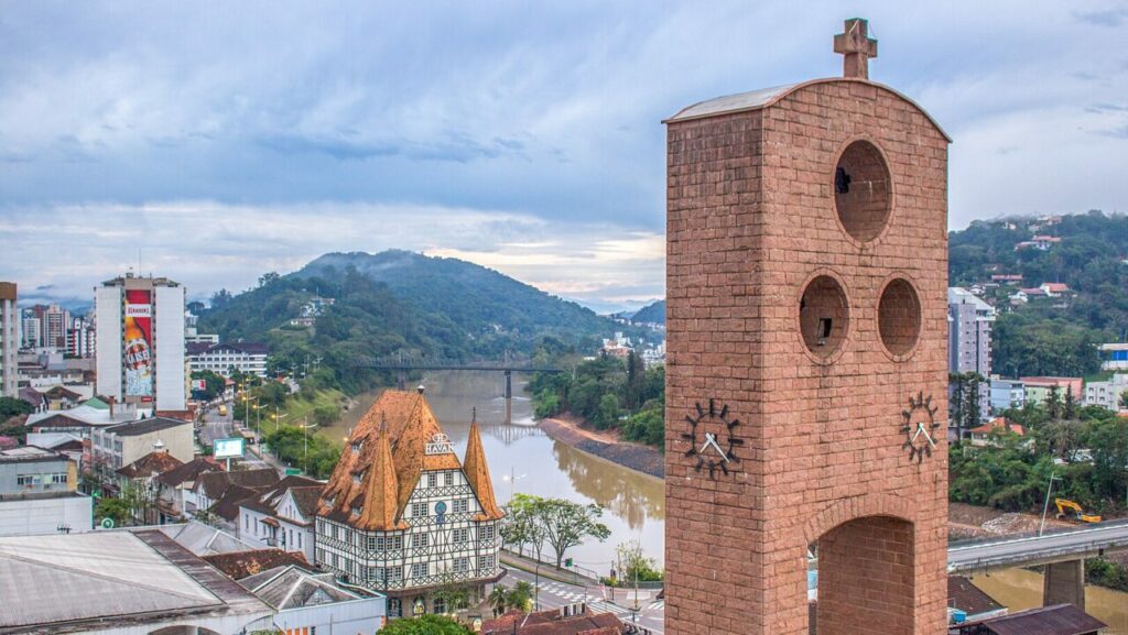 A cultura alemã é o ponto forte na cidade - Por Rodrigo.Argenton / Wikimedia Commons