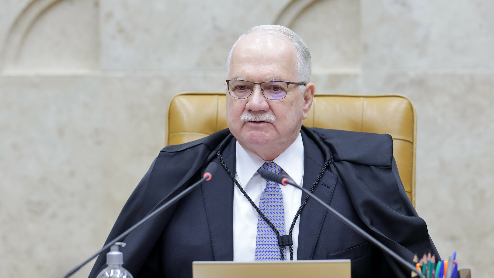 Fachin menciona código de conduta para o STF ao fechar 2025