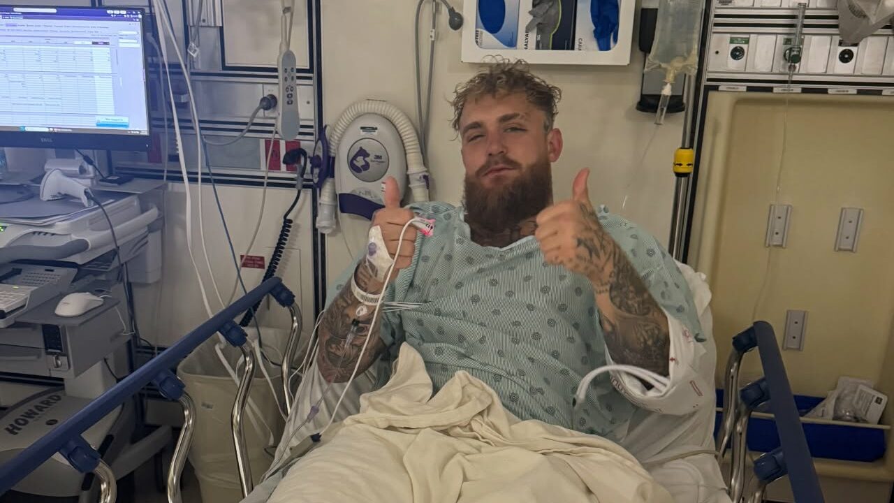 Jake Paul é brutalmente nocauteado e passa por cirurgia