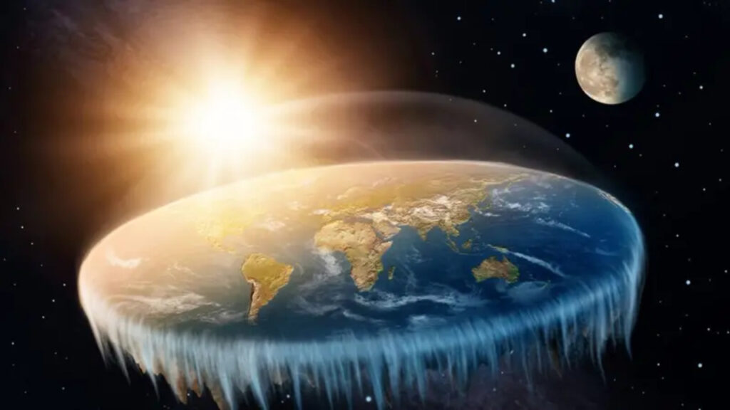 Como seria viver em um mundo onde a Terra plana fosse real
