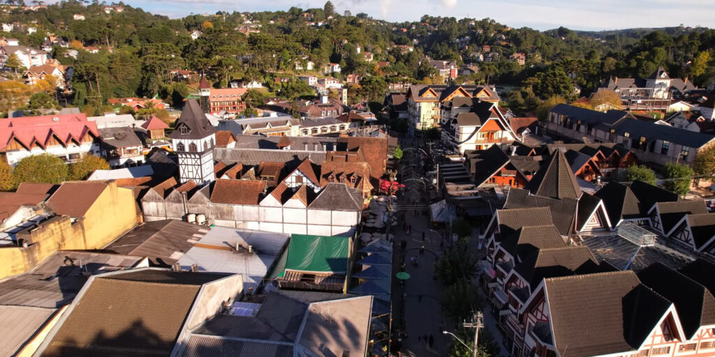 A “Suíça Brasileira” transforma o Natal em São Paulo em uma experiência digna de filme europeu