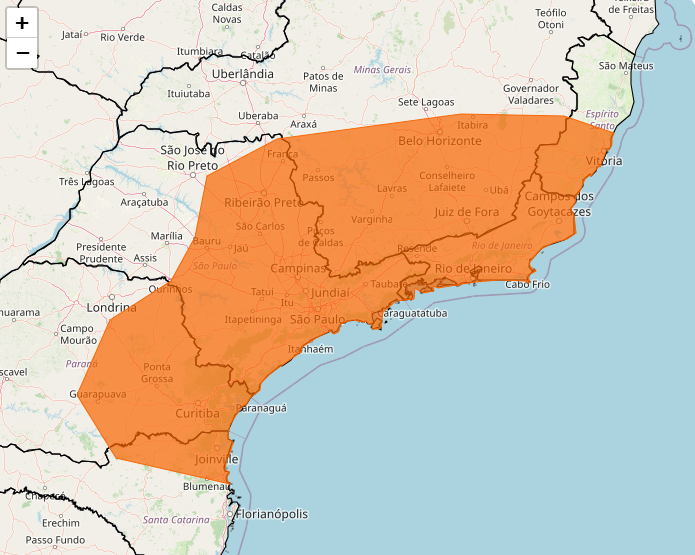 Alerta Inmet para chegada de forte tempestade nos dias 02 e 03, veja as regiões