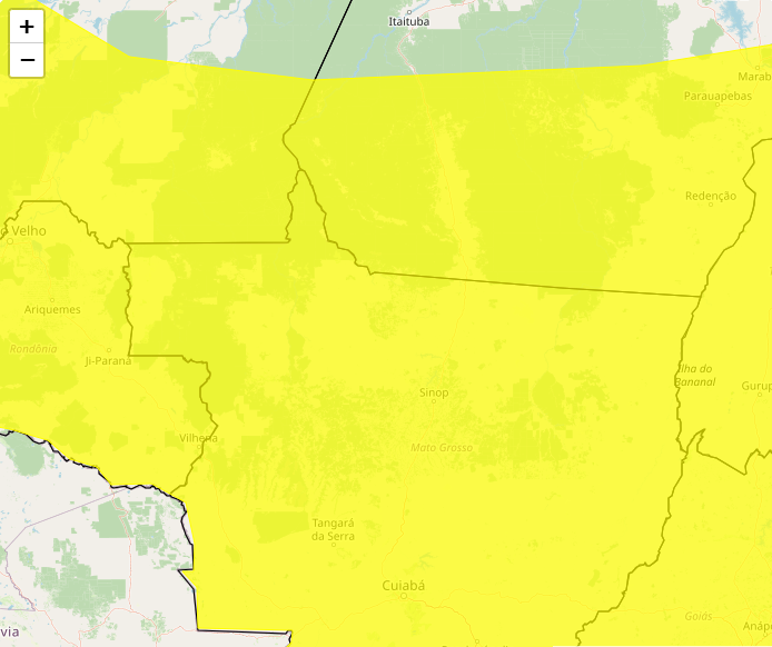 Alerta Inmet para fortes chuvas nos dias 10 e 11, veja as regiões