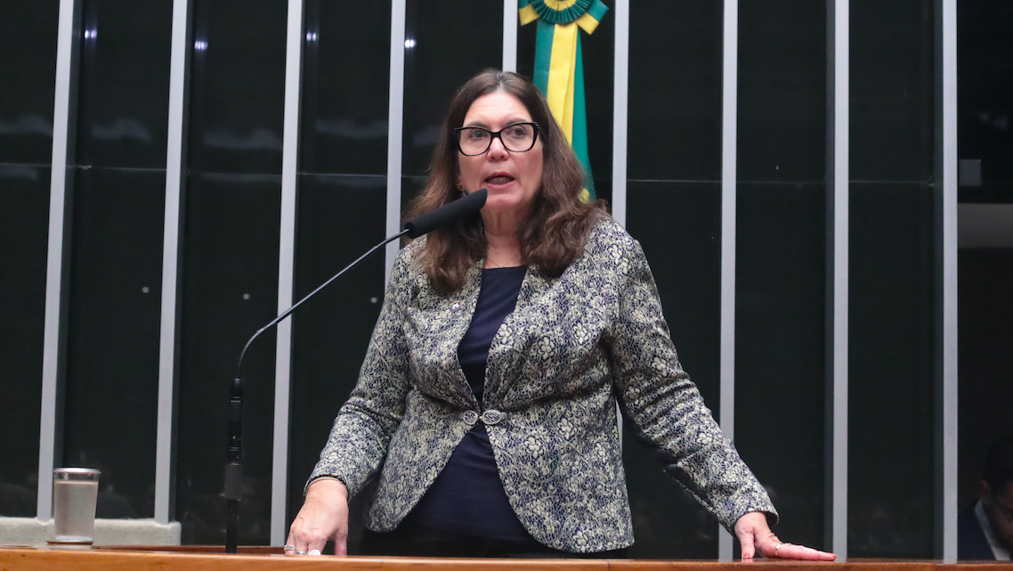 Bia Kicis endossa reação de Nikolas a Eduardo Bolsonaro