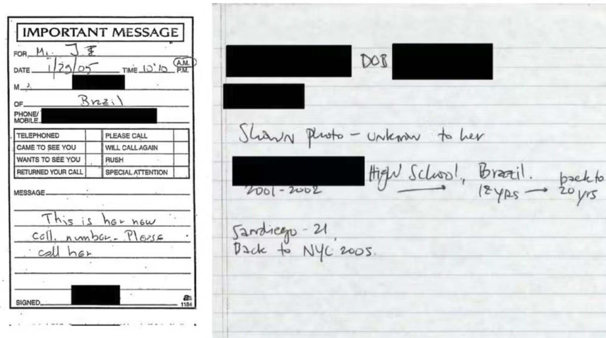 Arquivos Epstein incluem menções ao Brasil