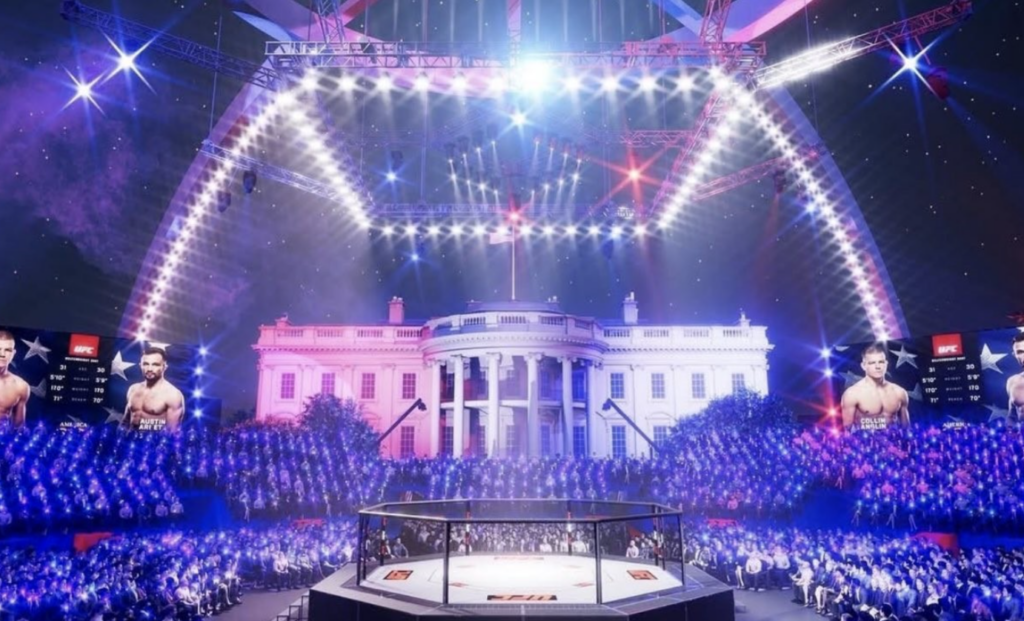 Crusoé: Aniversário dos EUA terá UFC na Casa Branca