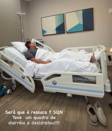Cantor Leonardo surge internado e esposa atualiza seu estado de saúde